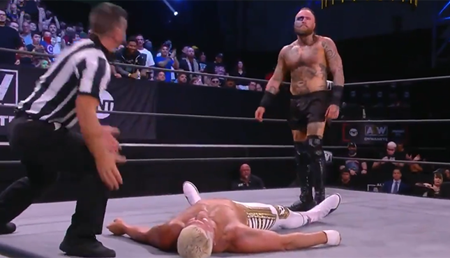 Hook and Cody Rhodes Have Altercation After AEW Tapings (VIDEO