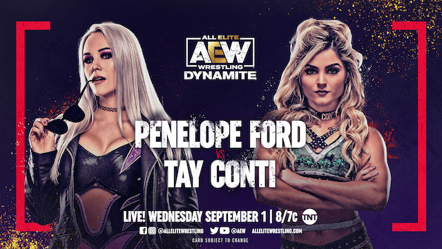 Tay Conti vs. Penelope Ford Added to 100th AEW Dynamite | 411MANIA