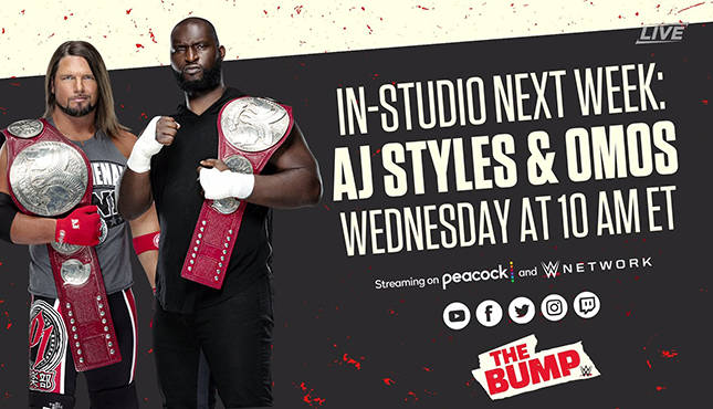 AJ Styles Omos The Bump