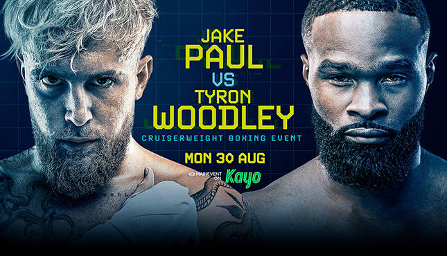 Jake Paul vs. Tyron Woodley