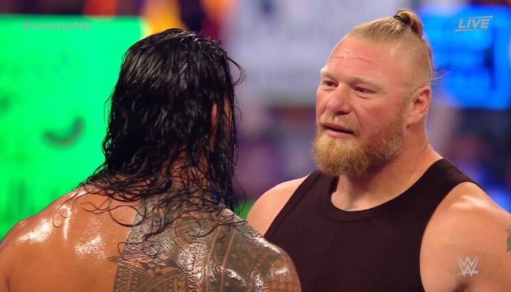Brock Lesnar Roman Reigns