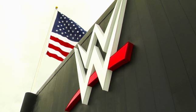 WWE Logo Titan Tower Office