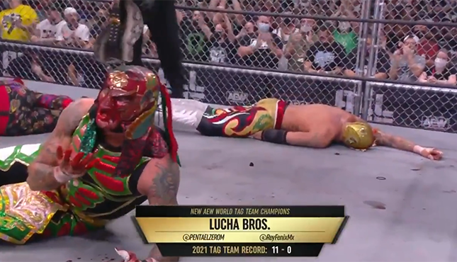 The Lucha Bros Capture Impact Wrestling Tag Team Titles, Video