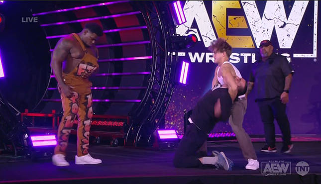 AEW Dynamite Team Taz CM Punk, Ricky Starks