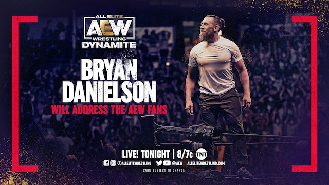 AEW Dynamite Bryan Danielson 9-08-21