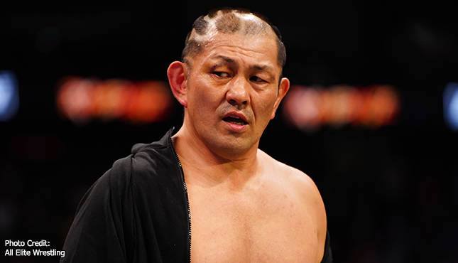 AEW Dynamite Minoru Suzuki