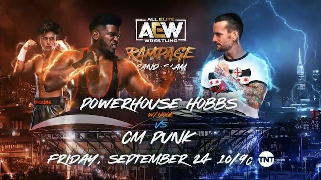 AEW Rampage - CM Punk vs. Powerhouse Hobbs