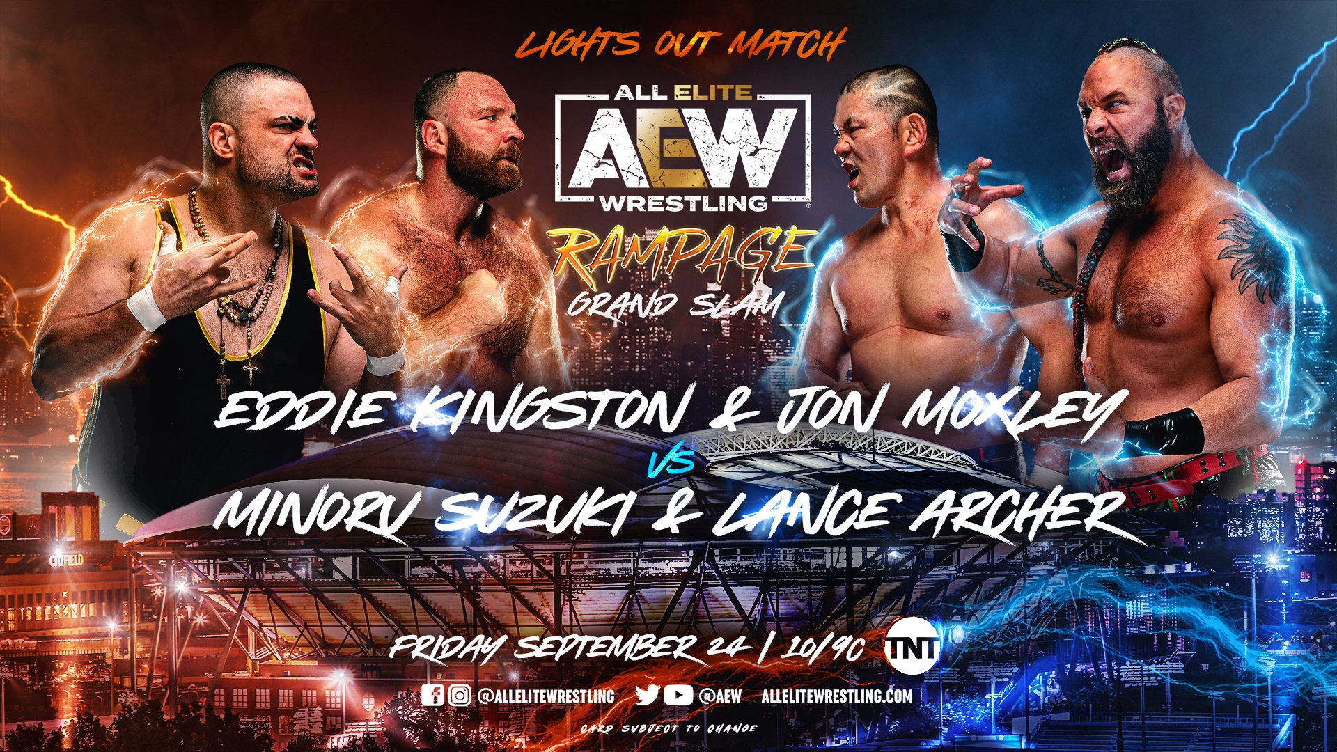 Lights Out Match & More Set For AEW Rampage Grand Slam 411MANIA