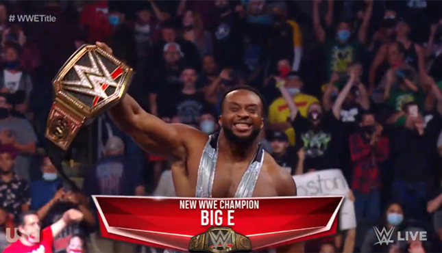 Big E. WWE Raw 9-13-21