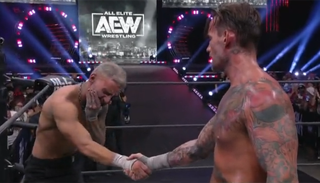 Darby Allin CM Punk AEW All Out