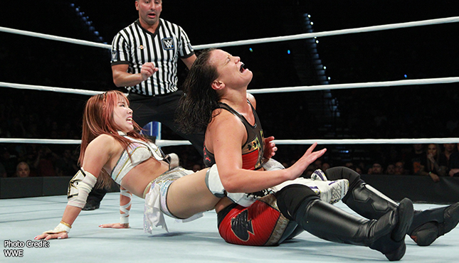 Kairi Sane Shayna Baszler Mae Young Classic WWE