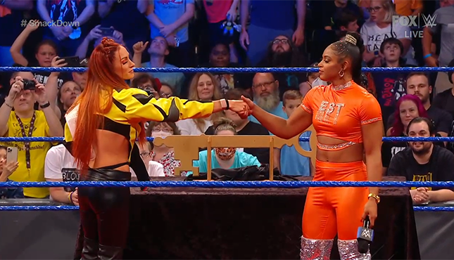 Becky Lynch Bianca Belair WWE Smackdown