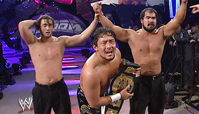 Ryan Sakoda Jimmy Wang Yang Tajiri WWE