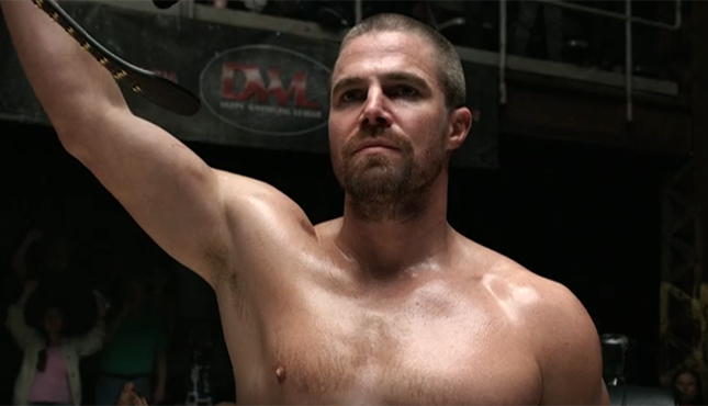 Stephen Amell Heels