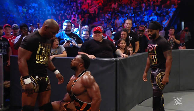 The Hurt Business Big E. WWE Raw