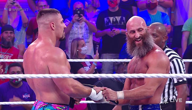WWE NXT Bron Breakker Tommaso Ciampa 9-21-21