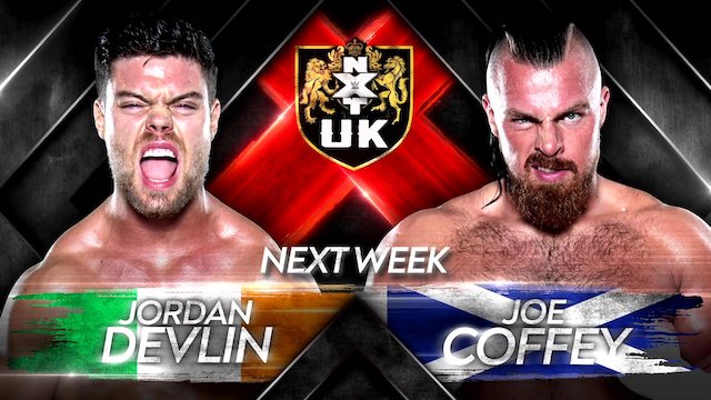 WWE NXT UK Jordan Devlin vs. Joe Coffey