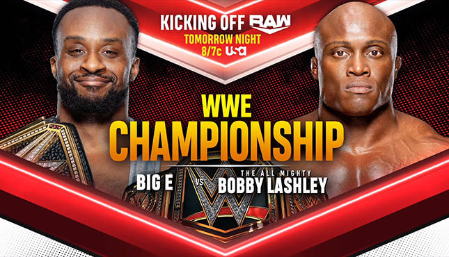 WWE Raw Big E. Bobby Lashley