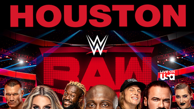 WWE Raw Houston Toyota Center