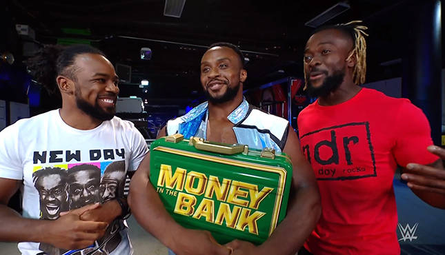 WWE Raw New Day Big E.