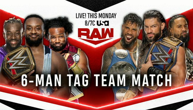 Updated Six Man Bout Title Match More Set For Next Week S Raw 411mania