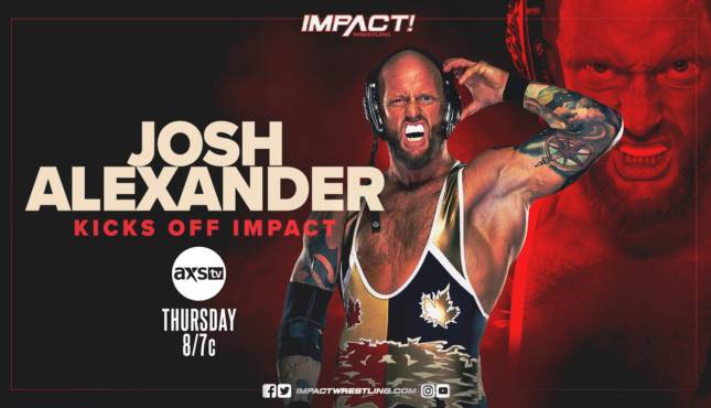 impact wrestling josh alexander 9-23-21