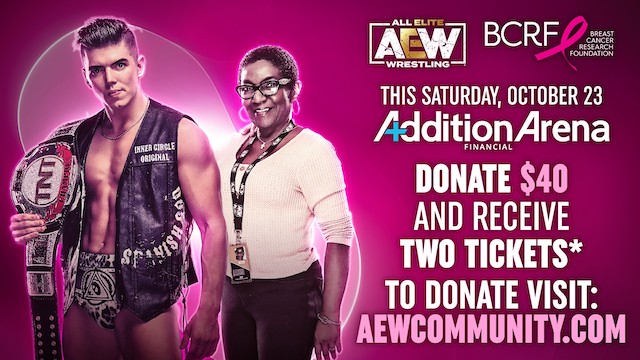 AEW Dynamite tickets 10-23-21