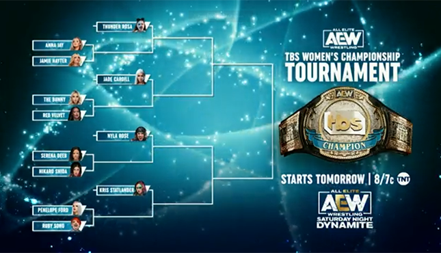 Brackets Revealed For AEW TBS Women's Championship Tournament | 411MANIA