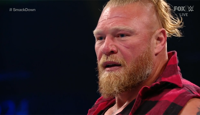 brock lesnar beard