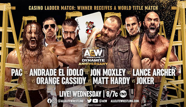 Casino Ladder Match AEW Dynamite