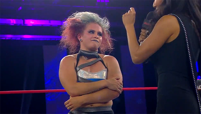 Note On Masha Slamovich Signing With Impact Why Knockouts Knockdown 