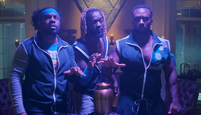 New Day Escape the Undertaker Netflix, Big E