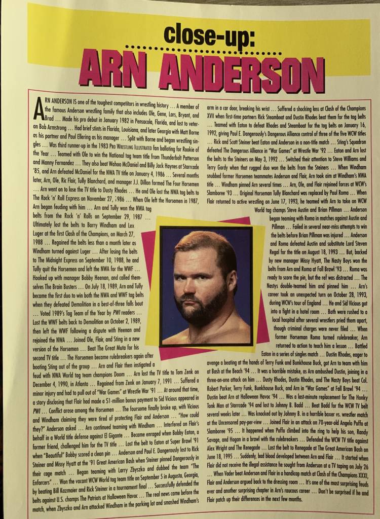 PWI 1996 Arn