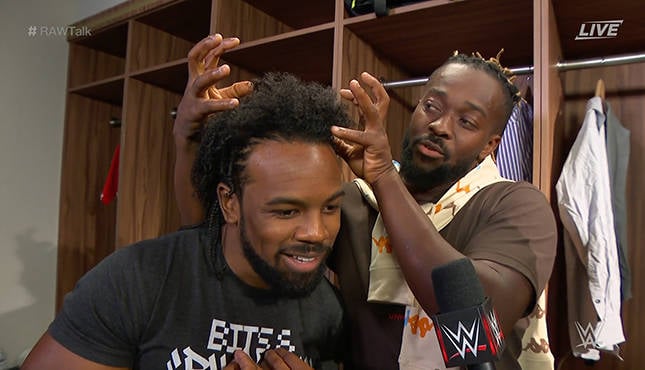 Raw Talk Xavier Woods Big E.