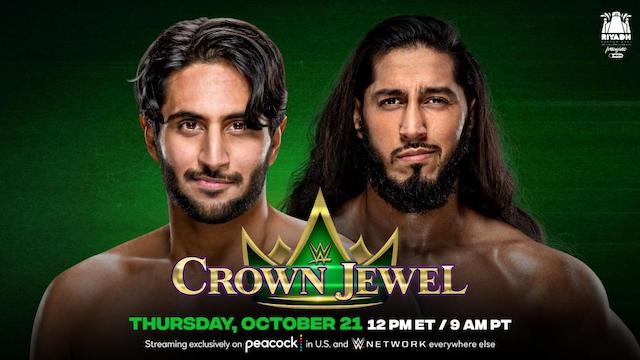 WWE Crown Jewel Mustafa Ali vs. Mansoor
