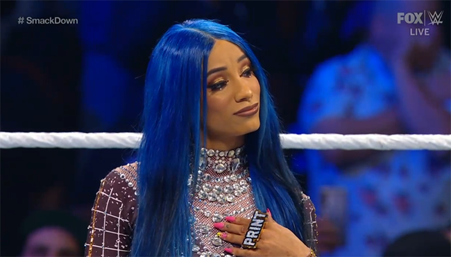 "Sasha Banks" 
4. "WWE SmackDown" - wide 3