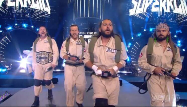 The Elite Ghostbusters AEW Dynamite