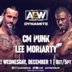 Lee Moriarty On His Reaction To Finding Out He’d Face CM Punk On AEW ...