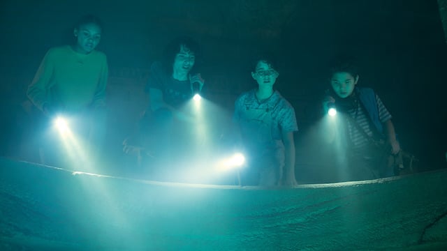 Ghostbusters Afterlife - Celese O'Connor, Finn Wolfhard, Mckenna Grace, and Logan Kim