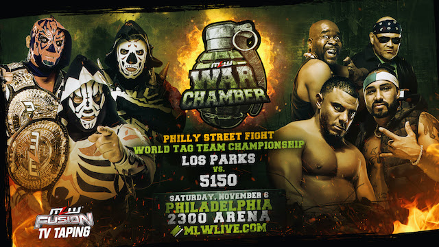 MLW War Chamber Los Parks vs. 5150 Street Fight