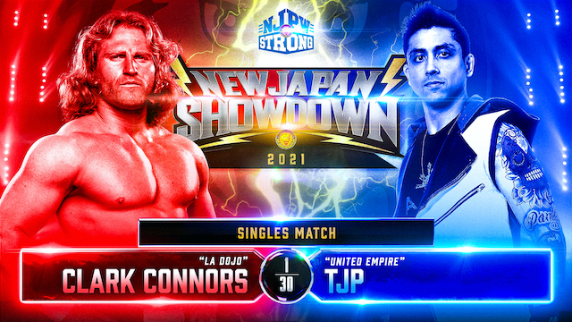 NJPW Strong TJP vs. Clark Connors