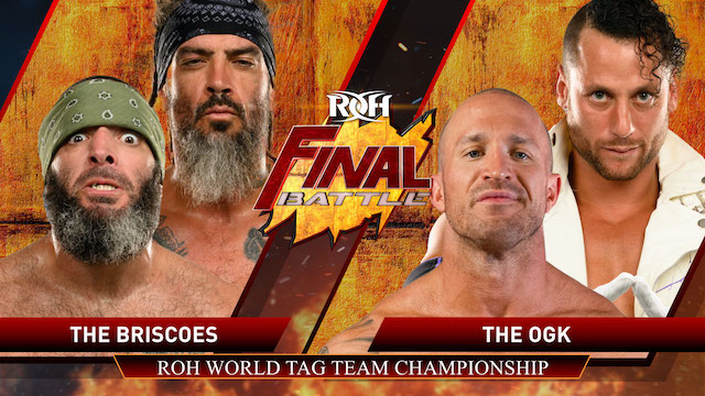 ROH Final Battle 2021 - The Briscoes vs. OGK