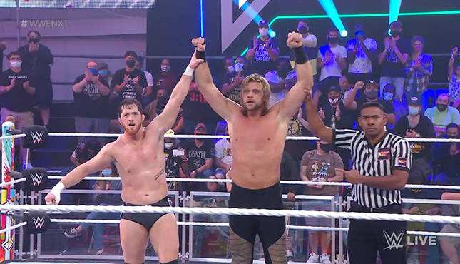 WWE NXT 11-16-21 Kyle O'Reilly Von Wagner