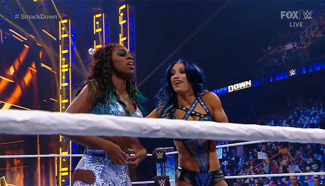 WWE Smackdown Naomi Sasha Banks