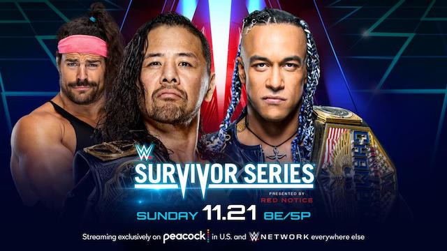 WWE Survivor Series Kickoff Show - Damian Priest vs. Shinsuke Nakamura