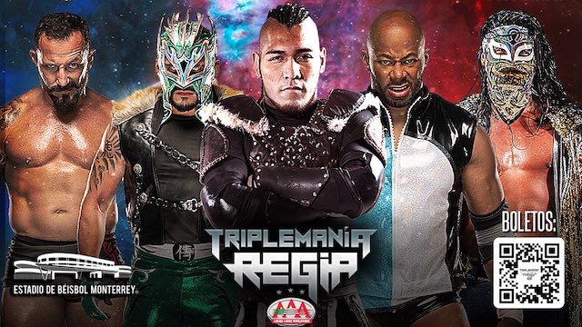 AAA Triplemania Regia Mega title match