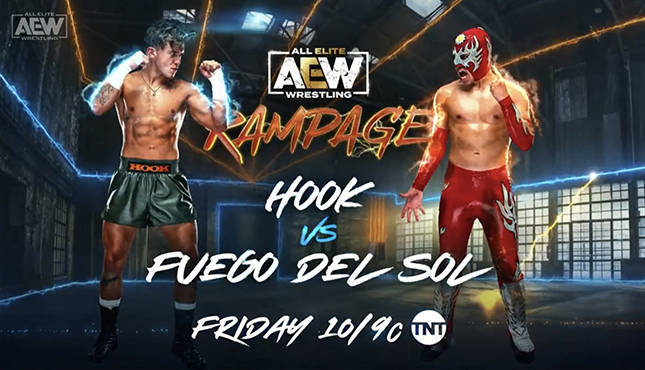 AEW Rampage 12-8-21, Hook vs. Fuego del Sol