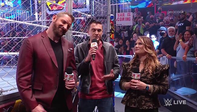 NXT WarGames Commentary Beth Phoenix Wade Barrett Vic Joseph