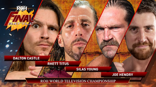 ROH TV Championship Fatal 4-Way, Fight Without Honor Set for Final Battle |  411MANIA