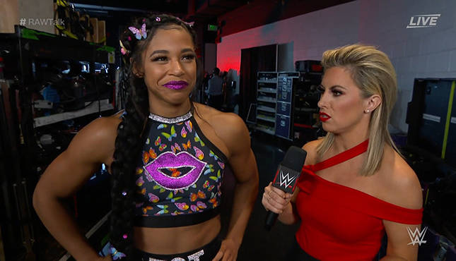 Raw Talk Bianca Belair